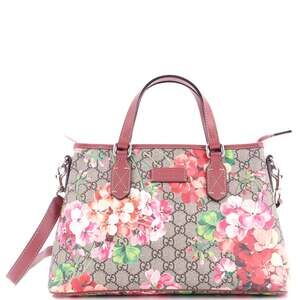 Gucci Convertible Zip Tote Blooms Print #200636G13B